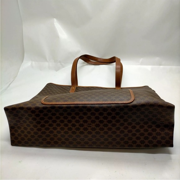 Vintage macadam Celine HUGE tote bag, RARE - Picture 5 of 9